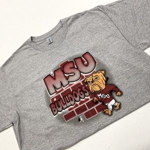 Mississippi State ( MSU) Bulldogs Unisex short sleeve tshirt